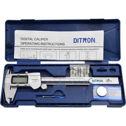 DITRON 6 Inch LCD Digital Caliper 0-150mm IP54 Stainless Steel Caliper