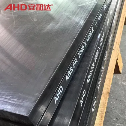 Flame Retardant ABS Sheet Black FR ABS 35mm