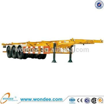 High Quality Container 40ft Chassis Trailer for Sale