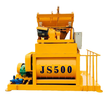 Kleiner obligatorischer JS500 -Twin -Wellen -Betonmischer