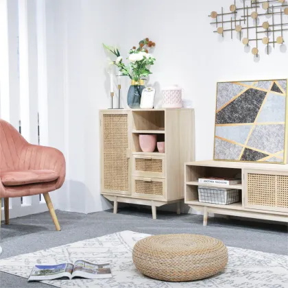 Wooden Living Room Storage Cabinet