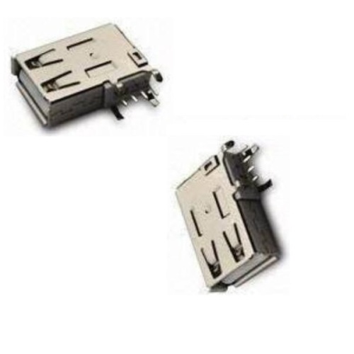 USB A Type Receptacle Angle Upright DIP