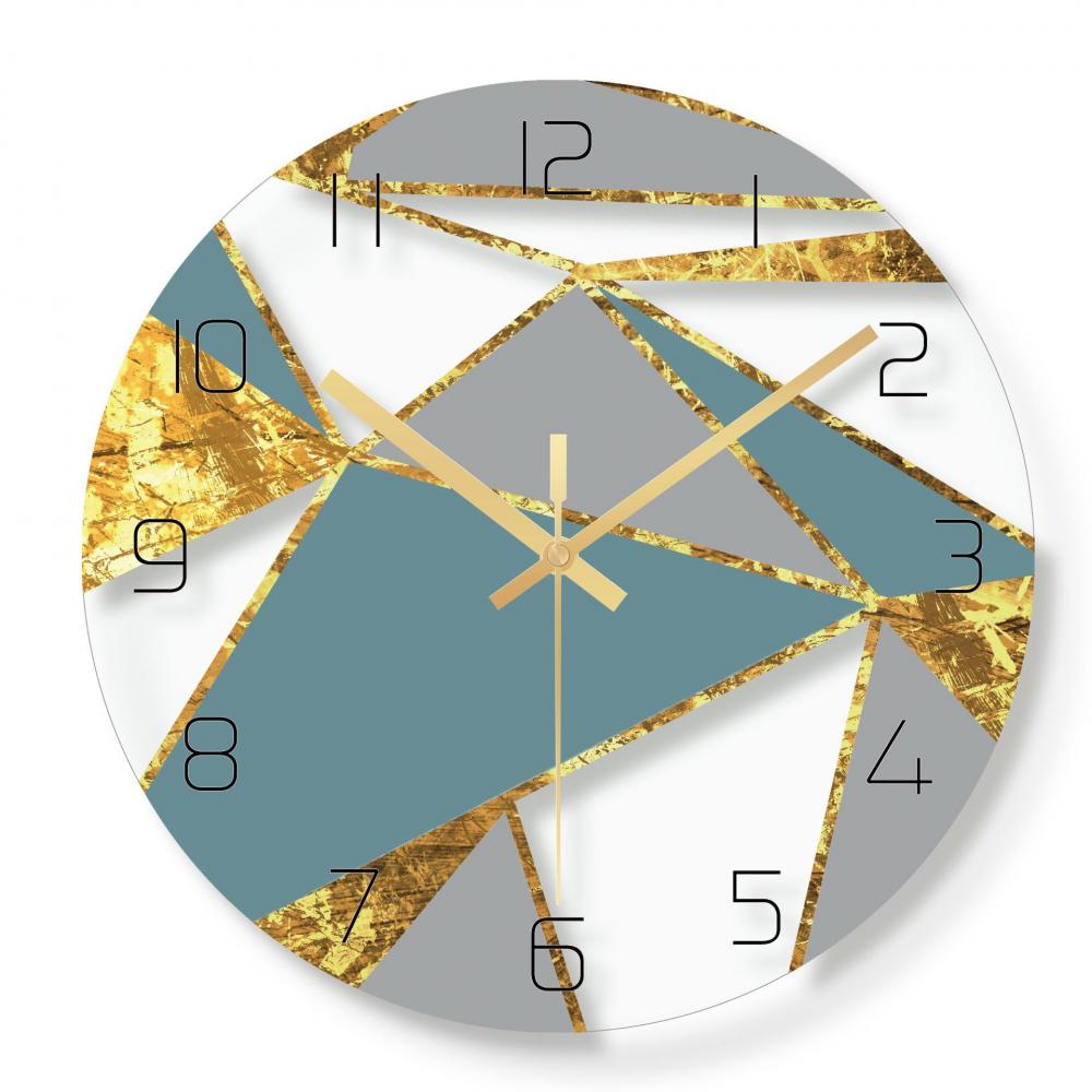 Horloge murale d&#39;impression UV colorée