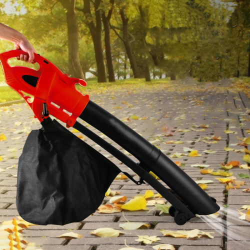 220V Corded 3-in-1 Leaf Blower Vacuum