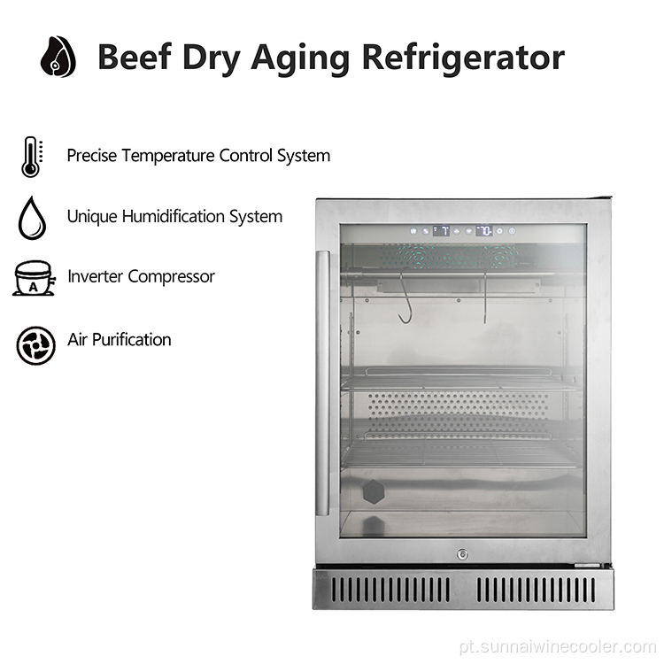 Refrigerador de envelhecimento seco de carne de salame