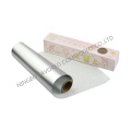 Aluminium foil roll coated with baking paper