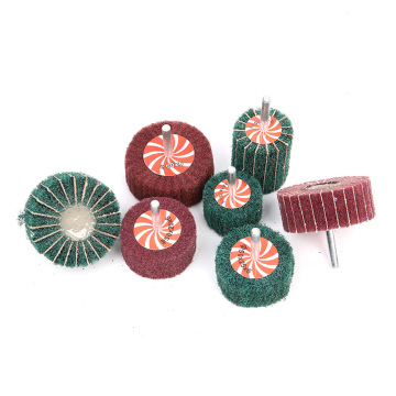 ZY Abrasive Non-Woven Flap Wheel: Stainless Steel Buffing and Polishing Tool