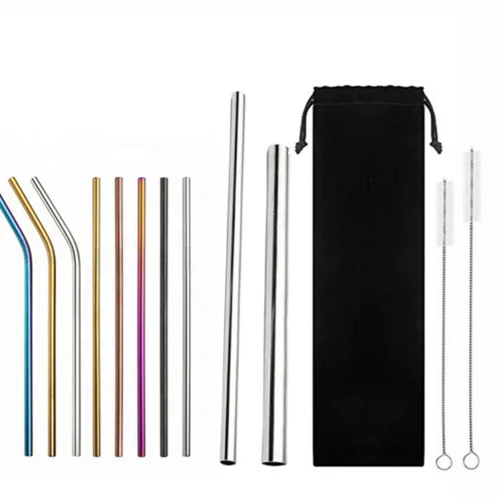 All Size Reusable Custom Color Stainless Steel Straw