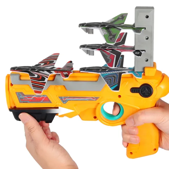 Outdoor Kids Toy Gun: A Thrilling Aircraft Ejector Launcher for Boys