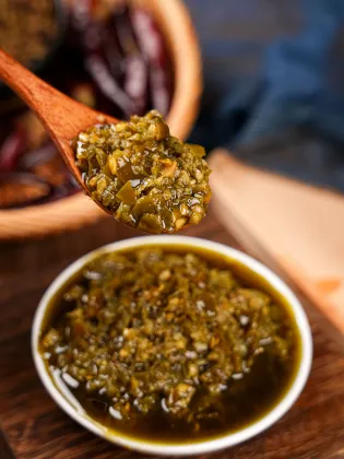 Green pepper sauce a specialty of Guizhou