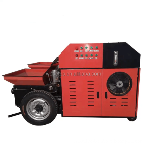 Secondary Structure Mini Electric Concrete Pump with 7.5m³/h Capacity for Sale: WMP7/35