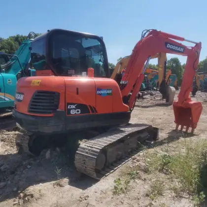 Used Doosan Excavators: DX60 and DX80 - A Comprehensive Guide to Doosan Construction Machines