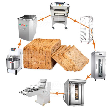 Commercial French Bread Making Machine - Full Set Bakery & Pastry Equipment