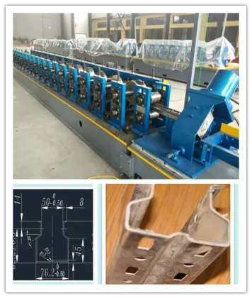 Metal storage rack /column/ upright pillar machine