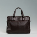 Horizontal Genuine Leather Business Handbag Briefcase