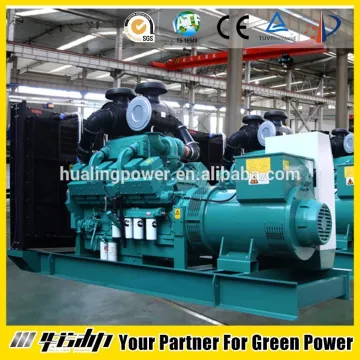 big power water cooled diesel generator 1250 kva 1mw