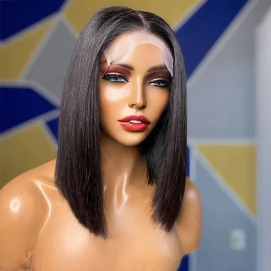 Human Hair Unprocessed Raw Straight Bob Wig Cheap Lace Front Curly Wholesale Bob Lace Wigs,Brazilian Virgin Hair Closure Wig