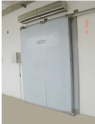 Cold storage door