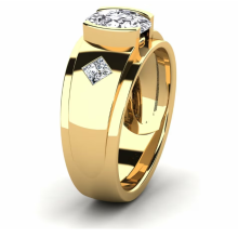 Lab Diamond Cuban Chain Lab Diamond Micro 9K white gold Cuban Chain Factory