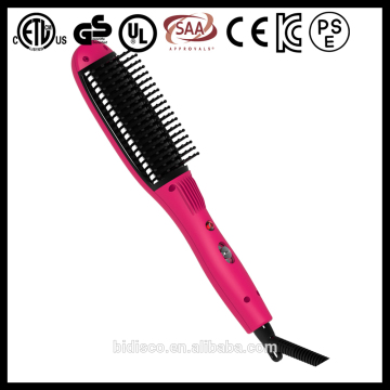 New arrival 2016 massage led hair brush hair straightening brush