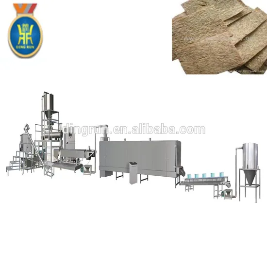 Hot Selling Full Fat Soya Protein Food Machine