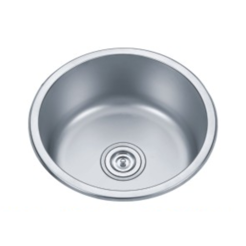 Bồn rửa nhà bếp tròn nhỏ bằng thép không gỉ