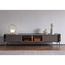 Concise Design Living Room Tv Stand with Showcase
