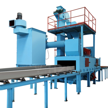 QH69 H Beam Profile Shot Blasting Machine for Continuous Steel Surface Treatment