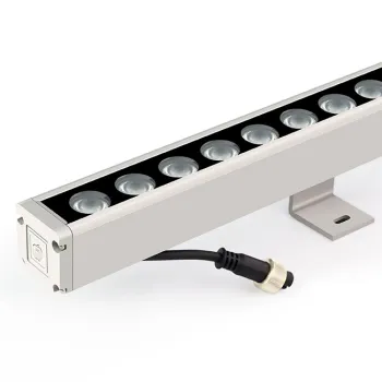 Customizable DMX RGB LED Wallwasher Lights with IP65 Rating and Aluminum Alloy Construction for Hotel and Building Decoration
