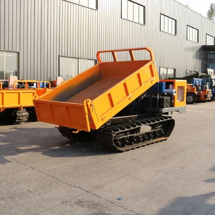 1T Rubber Track Agricultural Dumper Transporter
