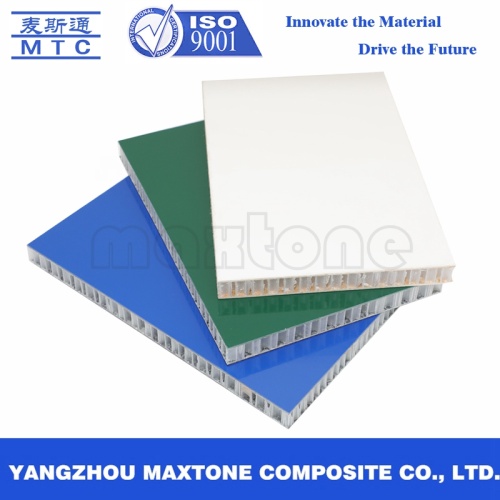 Glossy White Fiberglass PP Honeycomb Sandwich Panels