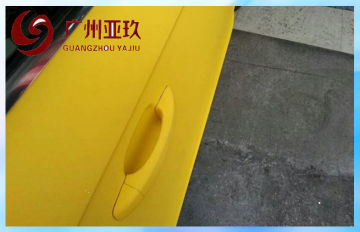 Derek Lemon Yellow Glitter Vinyl Wrap 1.52*30m For Car Wrapping