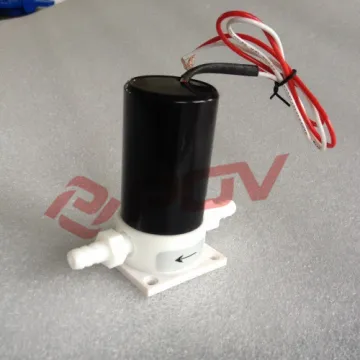 POF-3 1/8 inch plastic strong corrosive 24vac solenoid valve miniature