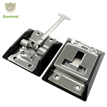 GL-16511S T-Bar Stainless Steel Door Retainer Hook & Spring Catch Plate