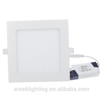 ultra thin square led panel light mordern recessed ceiling light 12w