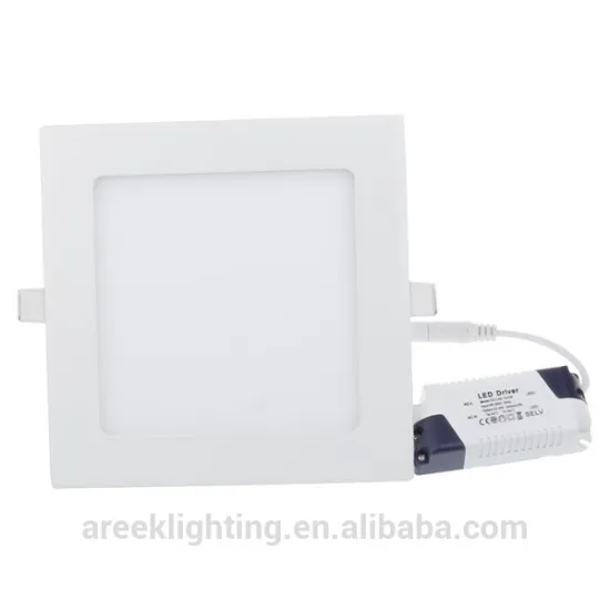 ultra thin square led panel light mordern recessed ceiling light 24w