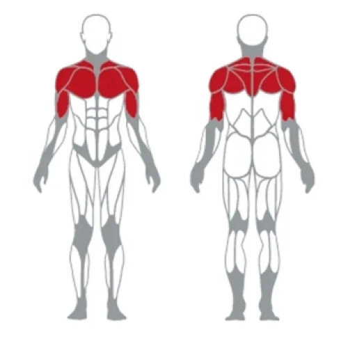 Adjustable Shoulder Press Bench Multi Functional Power Tower