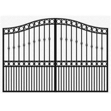 High security and beautiful wrought iron gates models