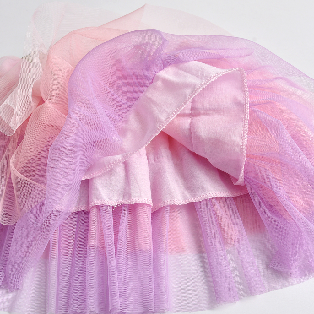 VIKITA Girls Tutu Cake Skirt Kids Dance Mini Skirt Girls Princess Ball Gown Kids Multilayer Tulle Skirts Children Clothing