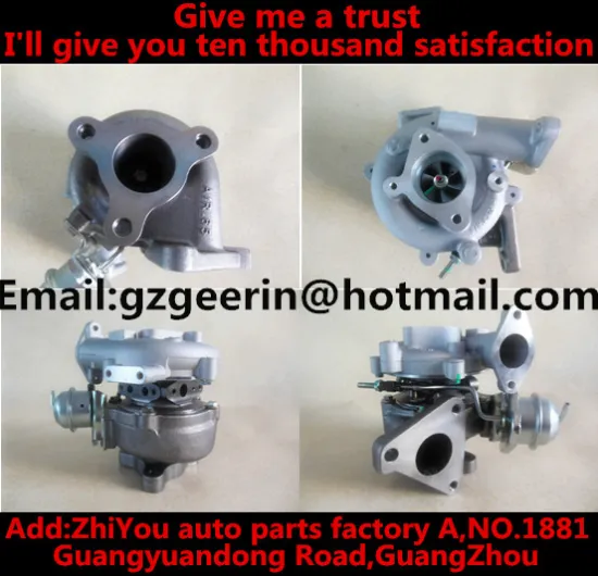China TURBO GT1849V 727477-5007S 727477-5005S 14411-AD200 14411-AW400 07275 ForNissan Almera Primera X-Trail Turbocharger