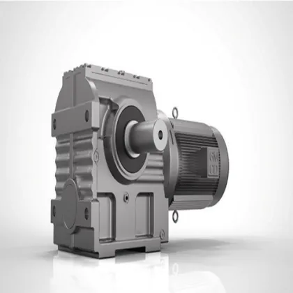 S Series Solid Helical Shaft Worm Speed Gearbox