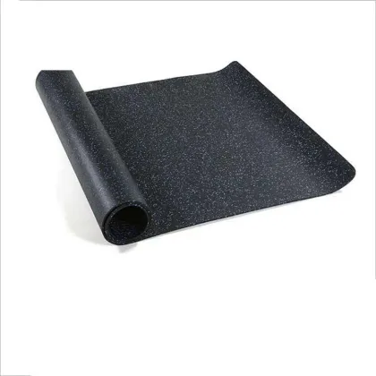Gym special elastic wear-resistant rubber coil floor cushioning safety floor tile floor mat