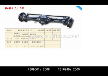 forklift axle