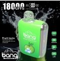 Bang 18000 Puffs يمكن التخلص منها بالجملة