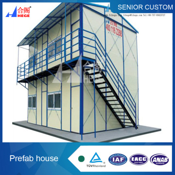 Outdoor soundproofing of Economical prefab houses for temporary living on hot sale