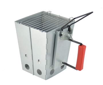 2023 New Design Metal Outdoor Charcoal Fire Chimney Starter for BBQ