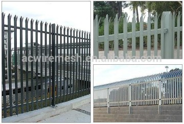 Euro palisade fence