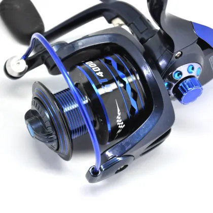 GT 500- 6000  6BB 5.1 : 1 Metal Spool Spinning Fishing Reel 6BB Fishing Tackle Spinning Reel Fishing Wheel