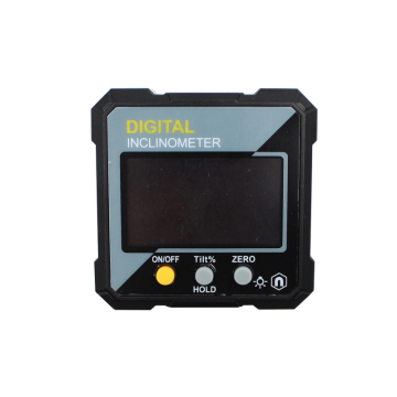 Transferidor digital de 360 ​​graus: Mini tipo inclinômetro digital com base magnética