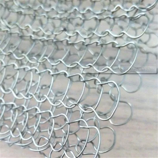2x3mm Hole Stainless knitted Filter Wire Mesh
